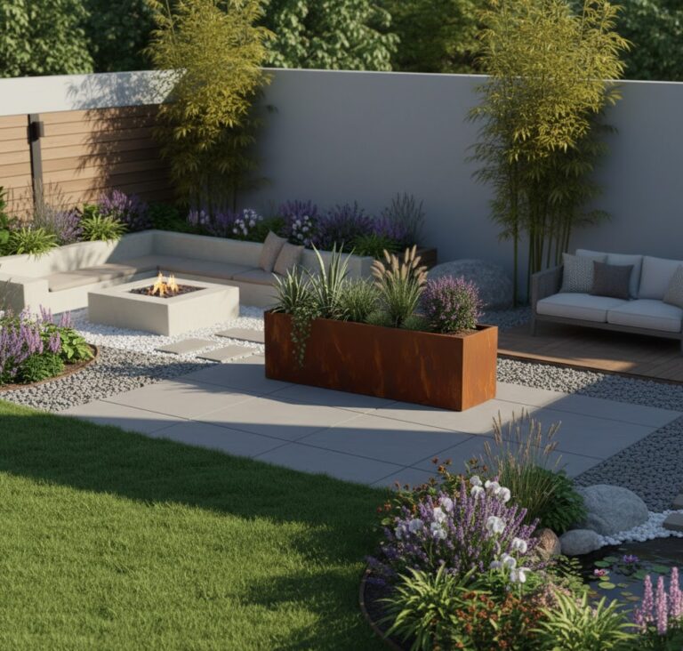 Plantenbak-tuin